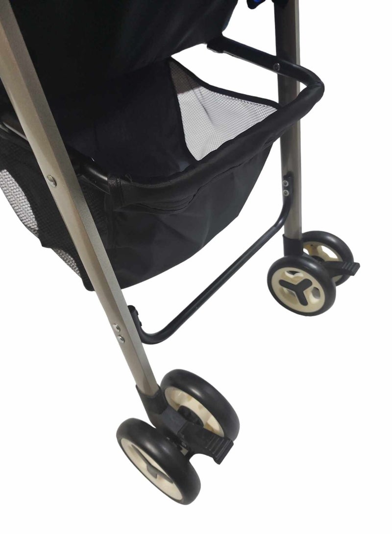 BABYCARA Lightweight Aluminum Stroller with Rotating Arms Cup holder and storage - Image 4