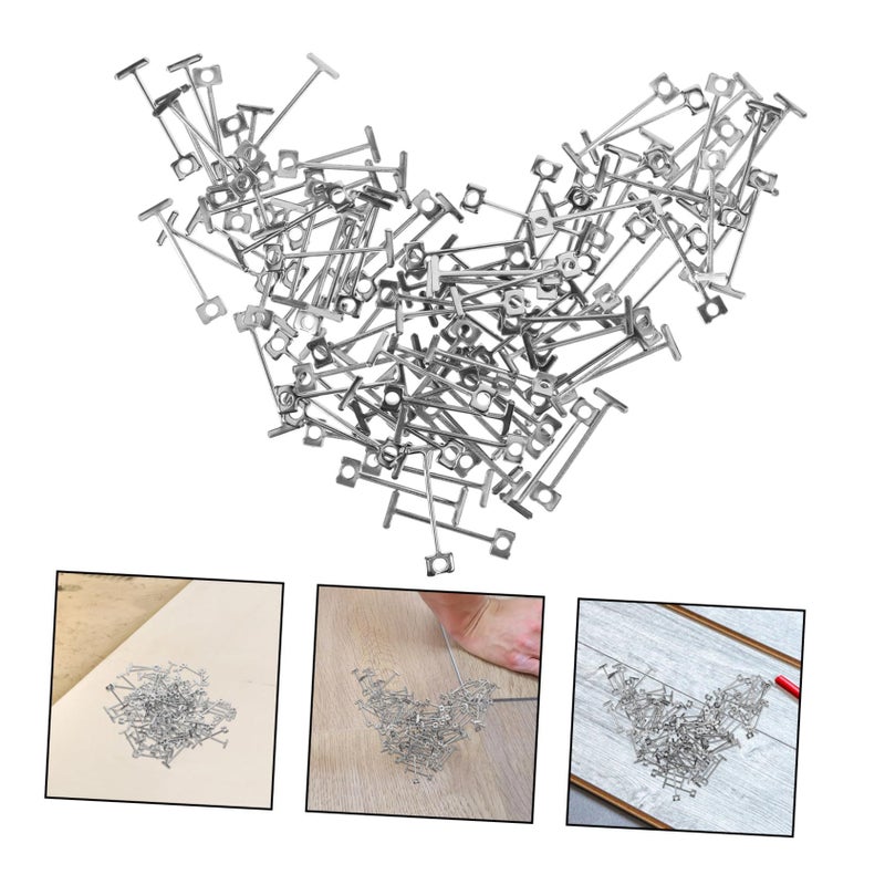 Nuobesty 100 Pcs Tile Spacers Metal Needles For Tile Leveling System Easy To Use For Ceramic Flooring Installation - Image 5