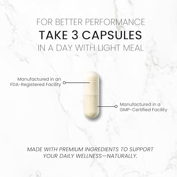TRUEMED Sleep Support Supplement Natural Relaxation, Formula Magnesium Glycinate, Valerian Extract, GABA, Melatonin, Passion Flower, Lemon Balm & Promote Calm & Improve Sleep Quality 90 Capsules - Image 4