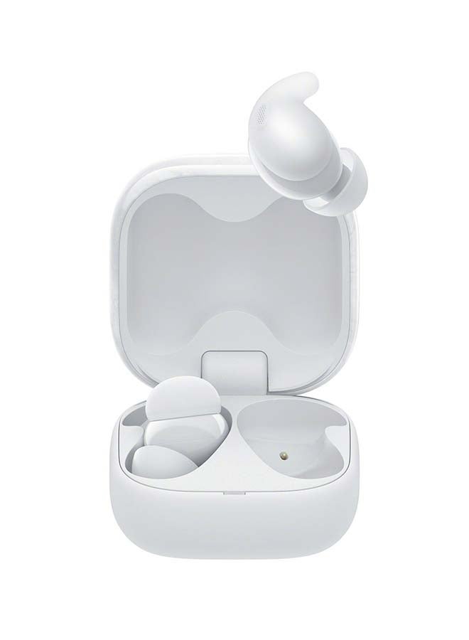 Sony Link Buds Fit TWS  Noise Canceling Earbud with Air Fitting Supporters White White - Image 3