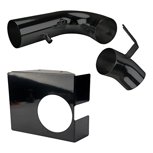 ZonCar Cold Air Intake System 4“ High Flow Inlet for 1997-2003 Ford F-150 4.6/5.4L, Expedition 4.6L, F-250 5.4L Black - Image 5