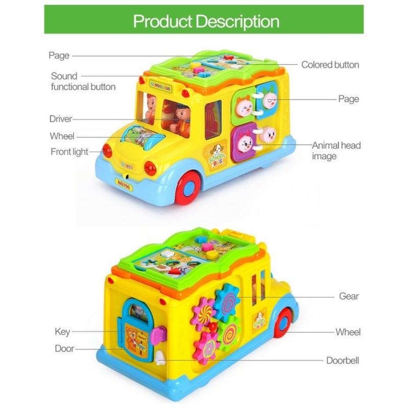Hola - School Bus with Sounds & Lights - Image 4