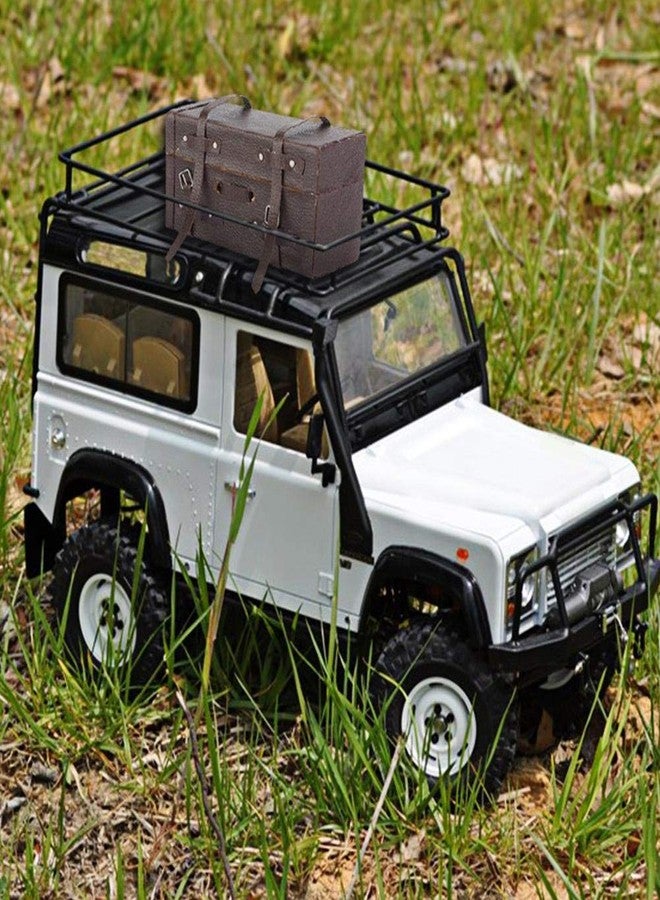 Dilwe RC Luggage Box, Wood 1/10 Scale RC Climbing Truck Model Luggage Carry Case Bag for RC 4WD D90 D110 - Image 4