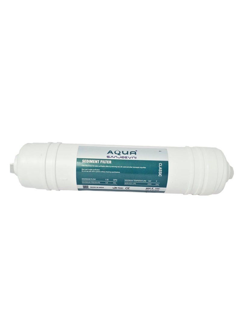 AQUA SANJEEVNI Aqua Sanjeevni Sediment Filter Classic Sediment Filter Catridge Suitable for All Types of Water Purifiers  - Image 4