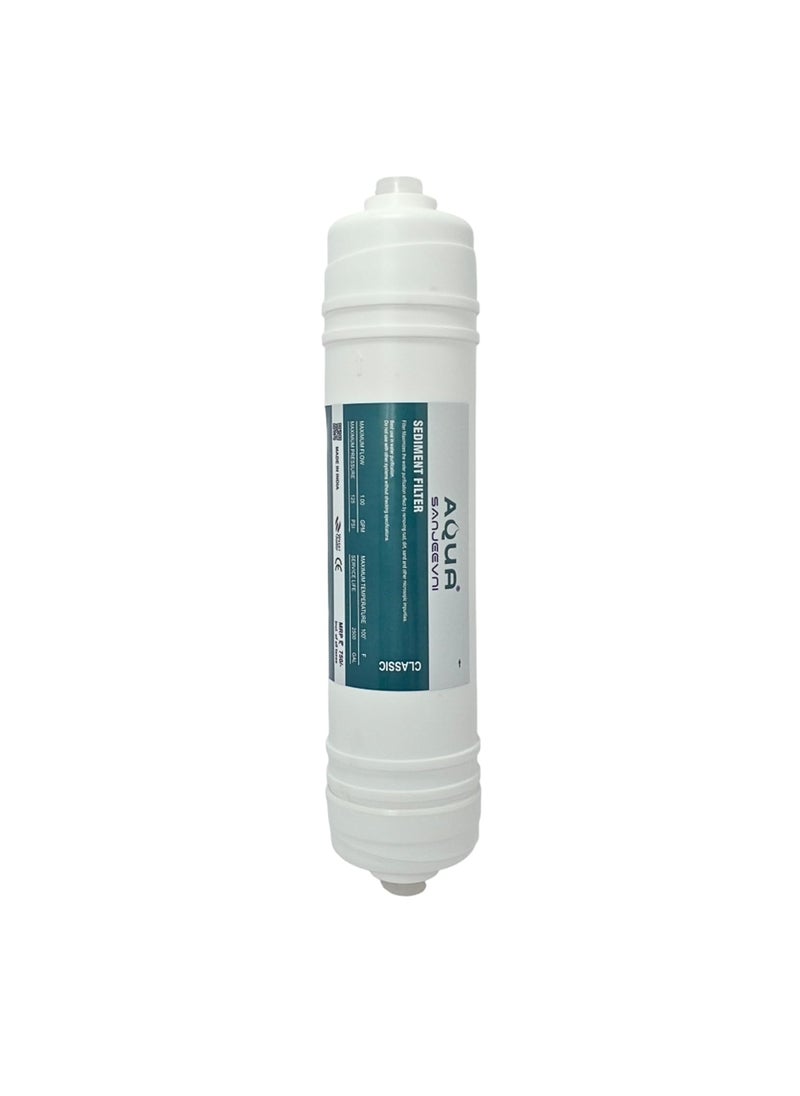 AQUA SANJEEVNI Aqua Sanjeevni Sediment Filter Classic Sediment Filter Catridge Suitable for All Types of Water Purifiers  - Image 1