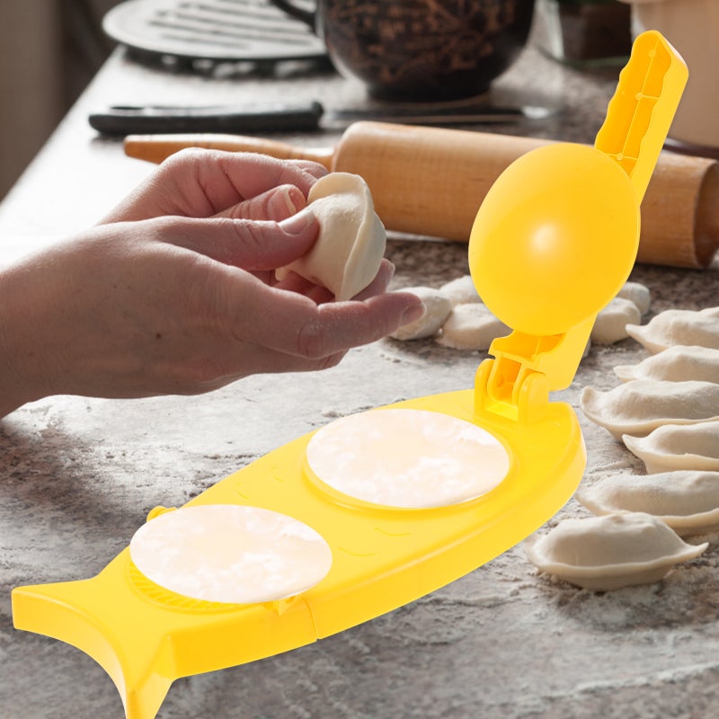 Dumpling Presser Household Dumpling Maker Two-in-one Dumpling Maker Kitchen Gadget - Image 2