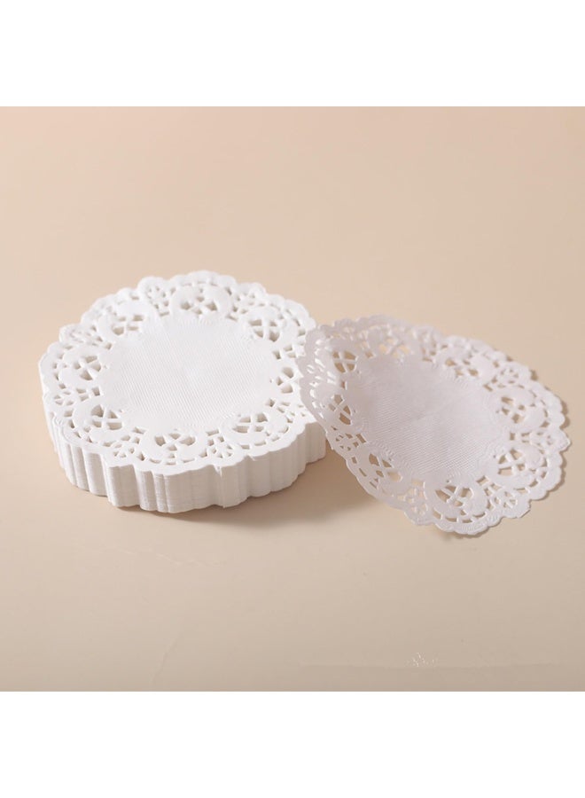 CHICIEVE مفارش ورقية دائرية من الدانتيل مقاس 3.5 بوصة، عبوة من 250 قطعة من إنتاج Chicieve - Image 1