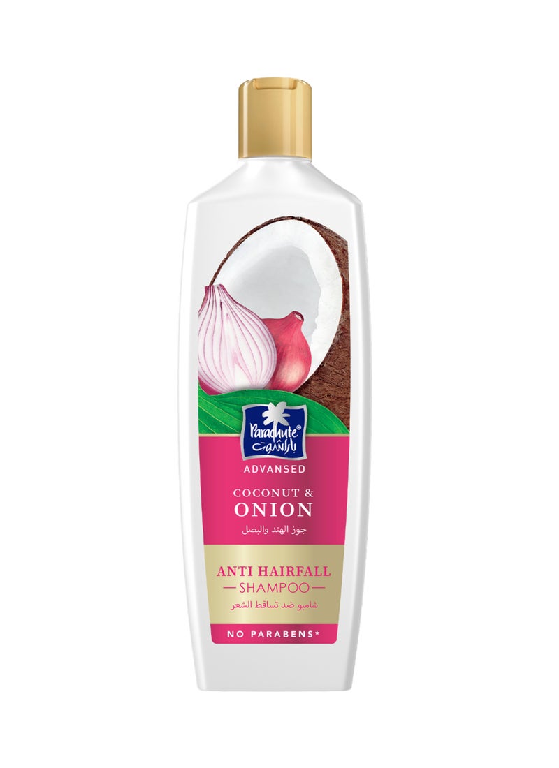 Parachute Advansed Anti-Hairfall Shampoo With Onion And Coconut 340ml - Image 1