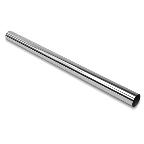 JY PERFORMANCE 25 Inch Universal Custom Exhaust Straight Pipe Stainless Steel T304 Tubing Piping 473 Inch Long 25 OD