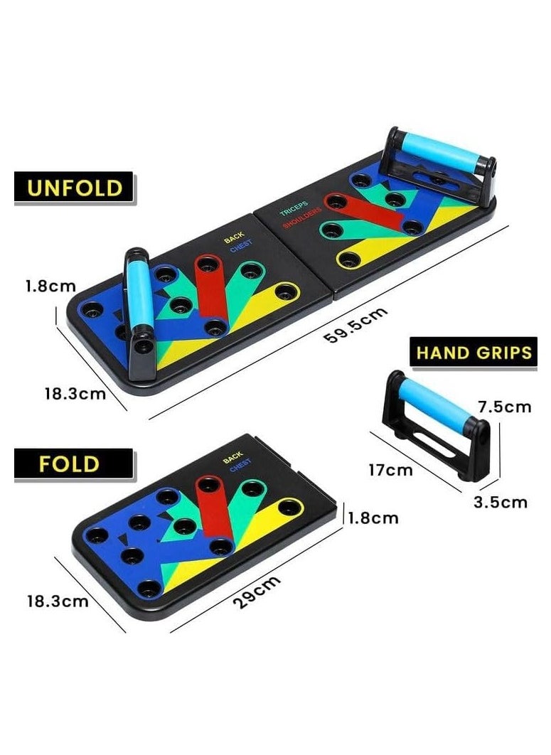 TIGER Strength Max Push-up Board – Multi-Functional Home Workout Bar System, Portable Gym for Men and Women, Barbell Chest Muscle Exercise, Fat Burner – Ideal Gift for Boyfriend and Fitness Enthusiasts  - Image 3