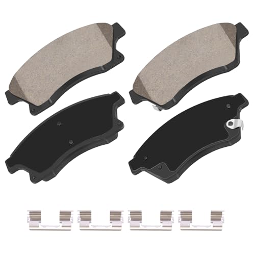 HYFTJYZ Ceramic Front Brake Pads Set Compatible with Chevrolet Cruze/Trax/Sonic/Orlando/Cruze/Volt,Buick Encore/Verano and Cadillac ATS,Automotive Replacement Brake Pads Front,Reliable Braking Power,No Noise - Image 1