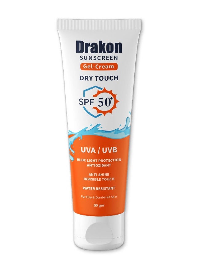 دراكون جل كريم الوقاية من الشمس SPF50+ - 60 جم - Image 1