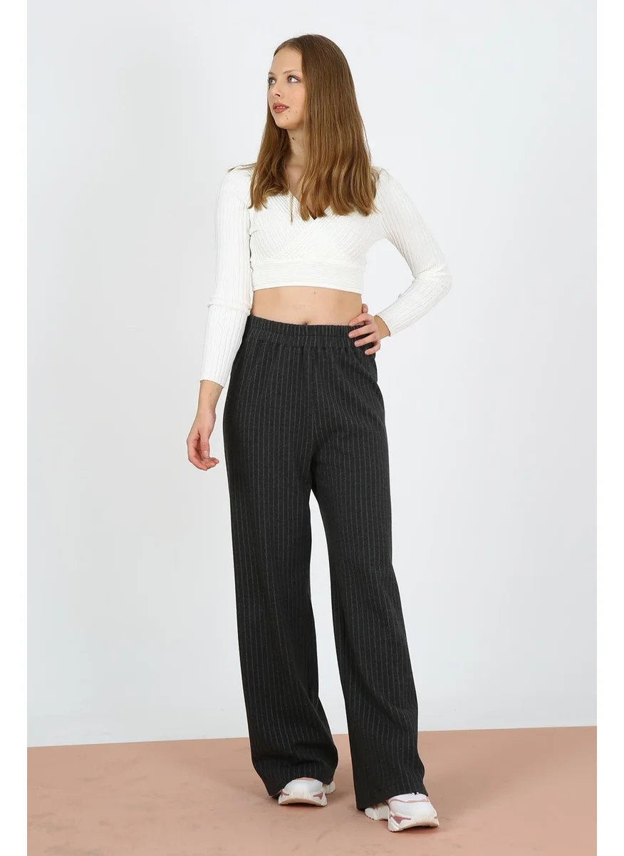 Alexander Gardi Lycra High Waist Wide Leg Trousers (B21-12300)