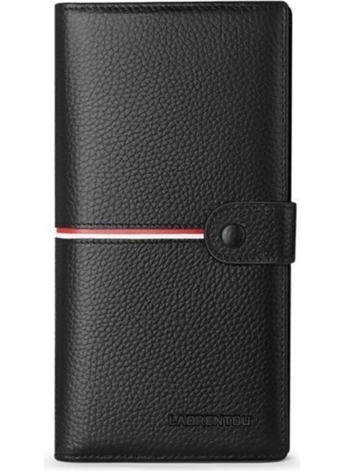 LAORENTOU - Original Italian Genuine Leather Long Wallet - Image 1