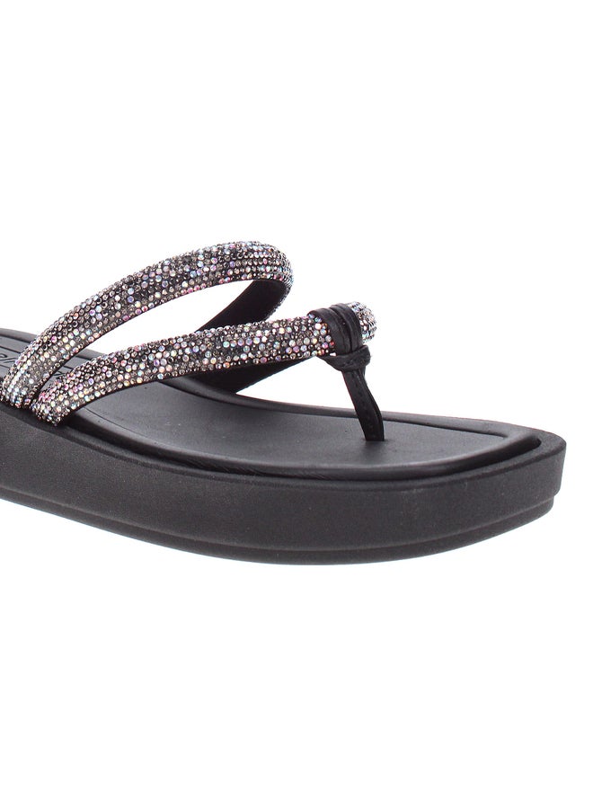 Beira Rio Embellished Flat Sandals - Image 4
