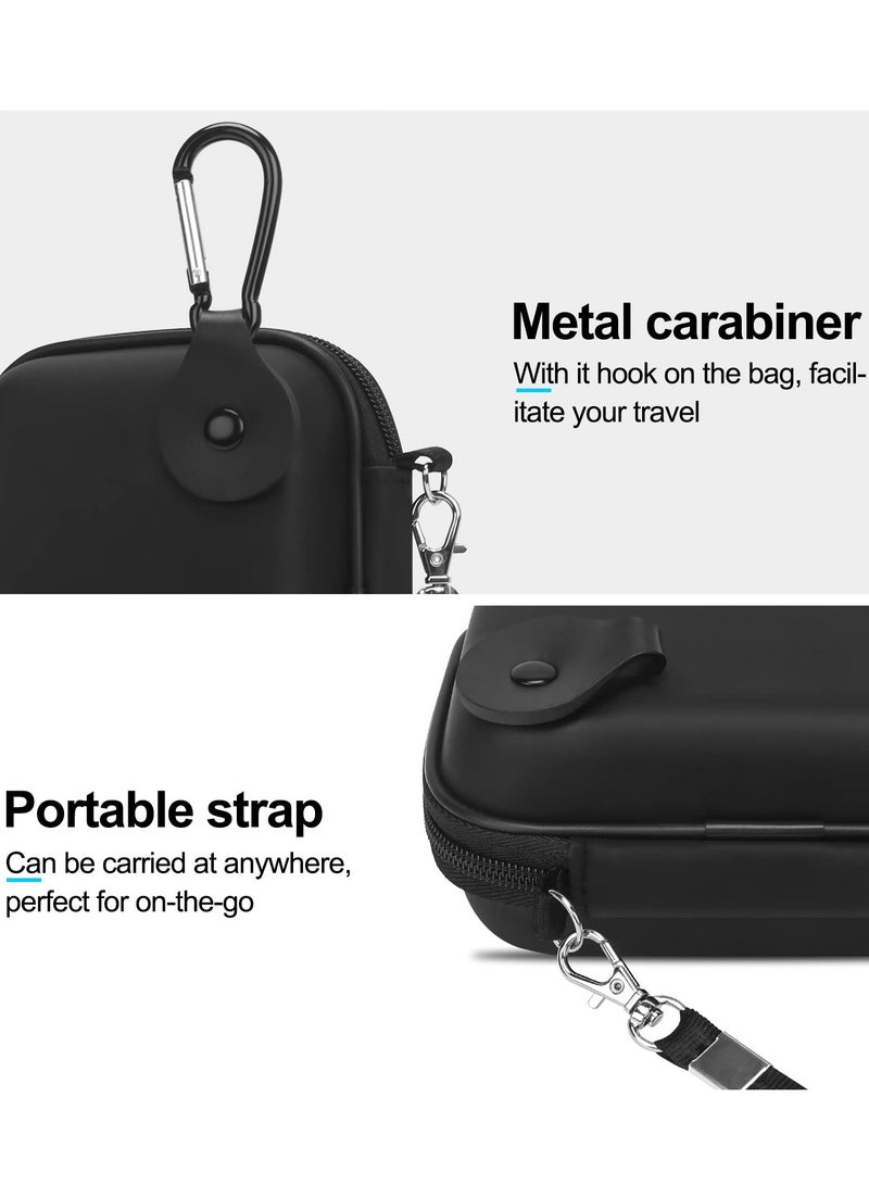 Beauenty Digital Camera Case Compatible with CAMKORY/for KODAK PIXPRO/for Lecran/for VAHOIALD/for Canon IXUS 285 HS, Small Travel Cameras Storage Holder for Accessories SD Card - Image 4