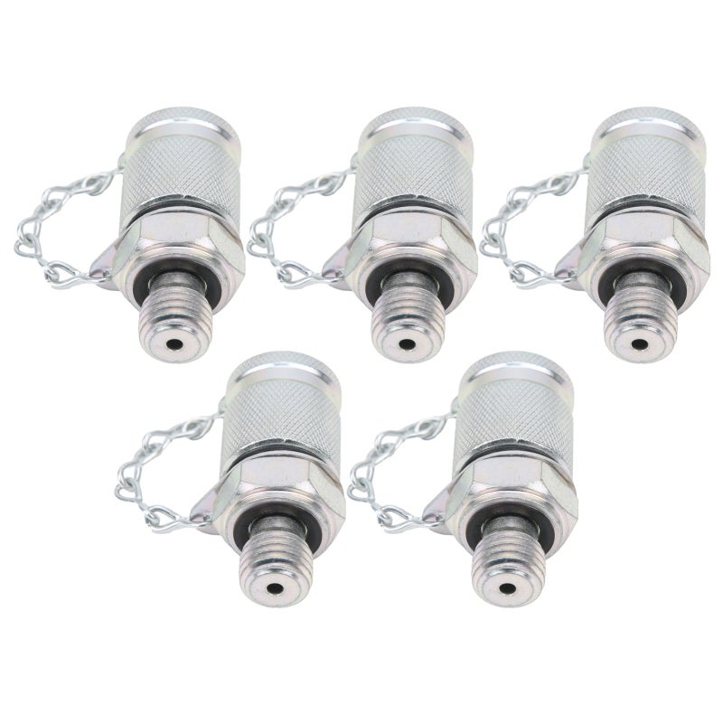 High Pressure Hydraulic Fitting: Temperature Resistant - Leak-Proof Sealing Compact Hydraulic Component for Hydraulic Systems, Pressure Detection, Oil Sampling - Image 1