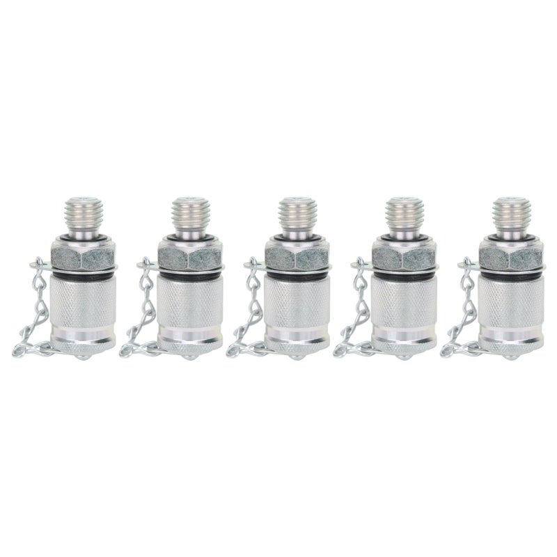 High Pressure Hydraulic Fitting: Temperature Resistant - Leak-Proof Sealing Compact Hydraulic Component for Hydraulic Systems, Pressure Detection, Oil Sampling - Image 5