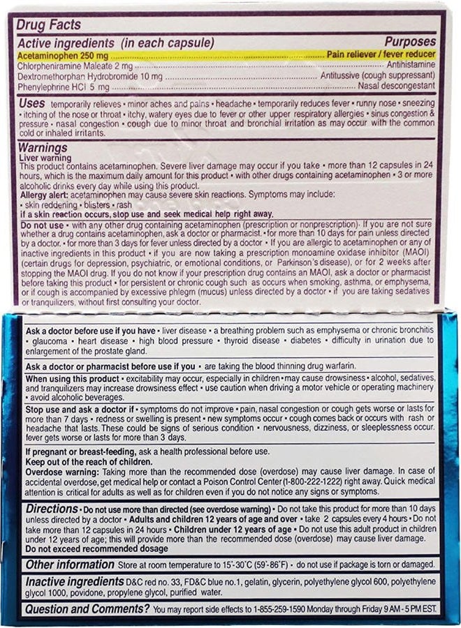 XL-3 Xtra Cold & Cough, Helps Relieve Cough and Cold Symptoms, 2-Pack, Boxes - Image 4
