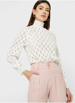 High Neck Blouse