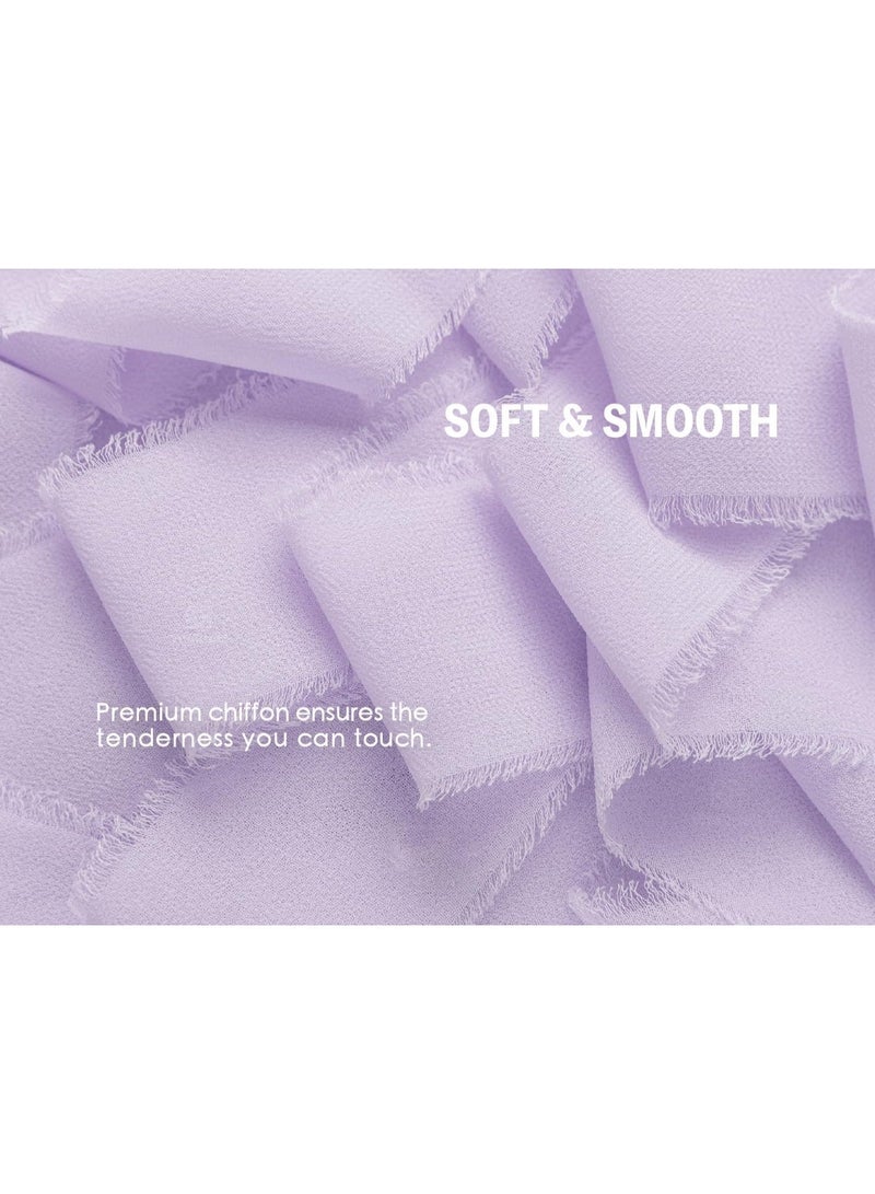 3 مجلدات من أشرطة غزل الثلج البنفسجي الضوئي ، 1.5 بوصة × 21 ياردة من الأشرطة الخفيفة البنفسجية الضوئية ، دعوة لحفلات الزفاف ، باقات الزهور للعروس ، تغليف الهدايا والحرف اليدوية DIY - Image 3