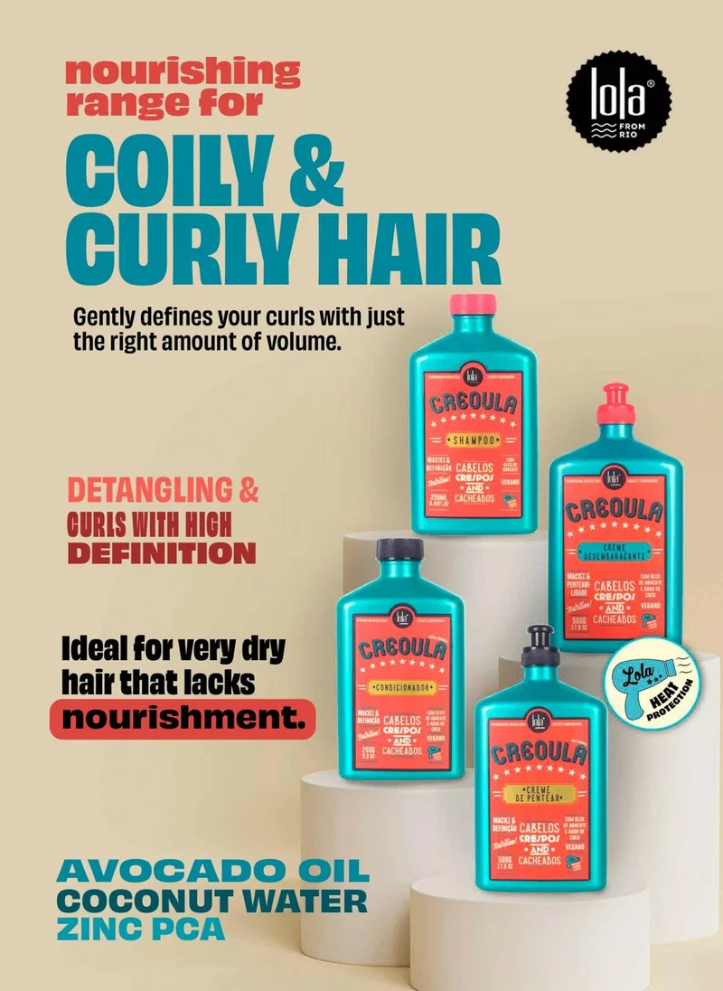 lola from rio Creoula Combing Cream For Coily & Curly Hair 500 g