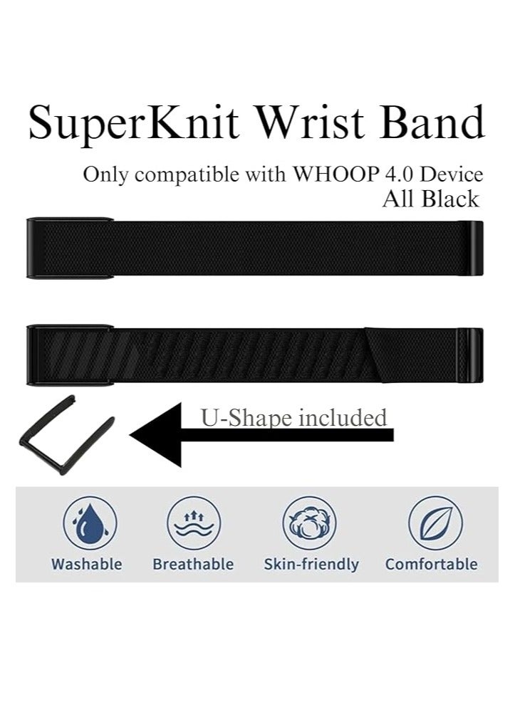 Soft Nylon Replacement Band Compatible with Whoop 4.0 Band, Stylish Replacement Strap | Comfortable & Breathable Wristband, Including U shaped Connector  - Image 3