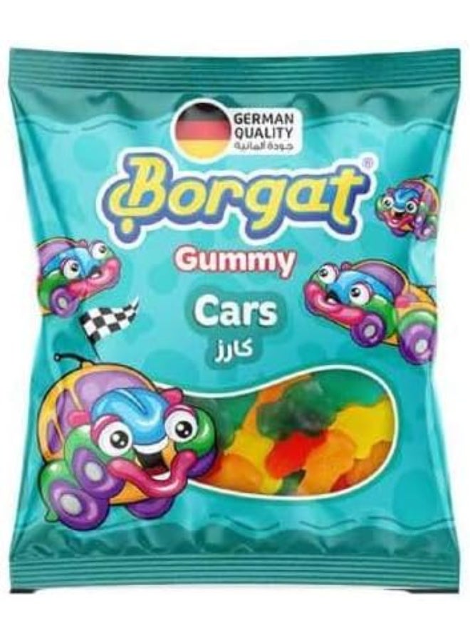 Borgat Gummy Cars – Fruity Chewy Candy, 10g Pack of 12 – Fun Car-Shaped Gummies - Image 1