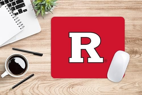 OTM Essentials Mouse Pad, Fabric, Rutgers University Standard/Classic Black 2 - Image 2