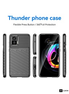 Zaboon Protective Case Cover For Motorola Edge 30 Neo Thunderbolt Shockproof TPU Protective Soft  - Image 2