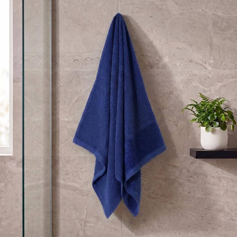 بان هوم  منشفة حمام ريتريت 70x140 سم - أزرق - Image 1
