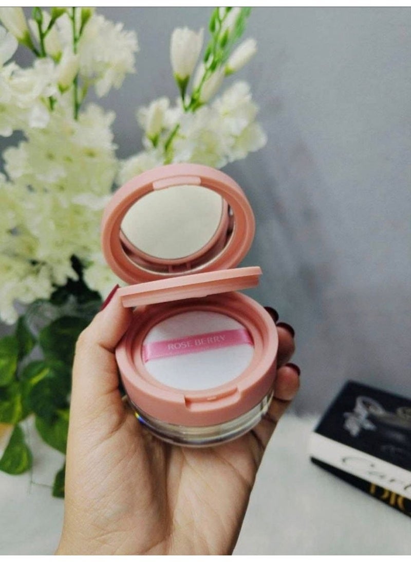 Rose Berry Loose Powder & Compact Powder -03 - Image 4