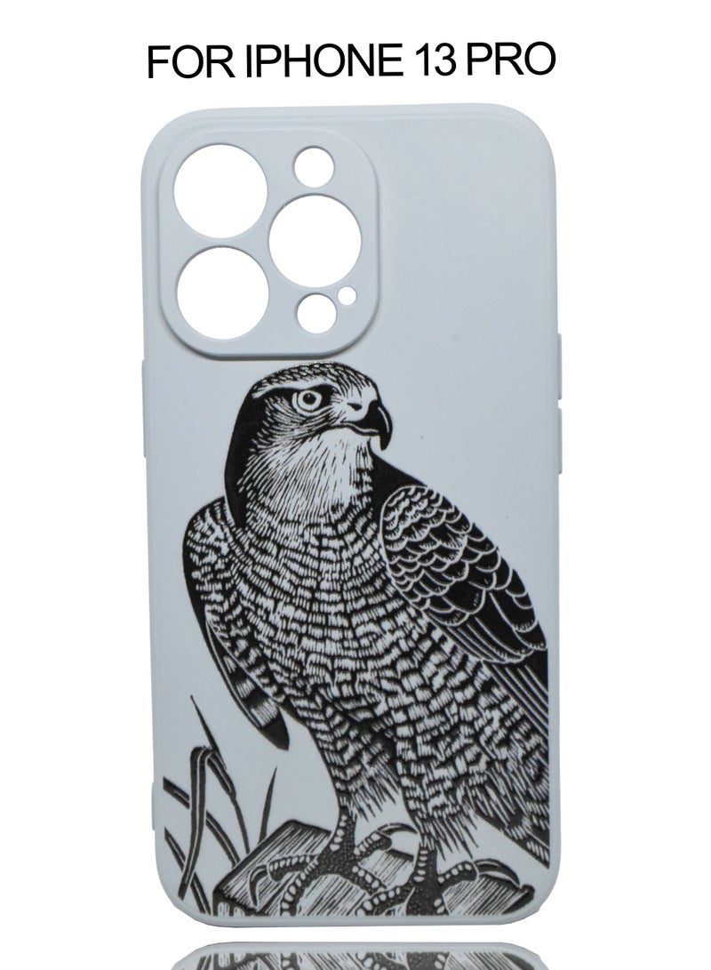 BORTONY iPhone 13 Pro Case Liquid Soft Silicone Camera Protective Phone Cover with Inside Microfiber Lining 6.1 Inch  - Image 1