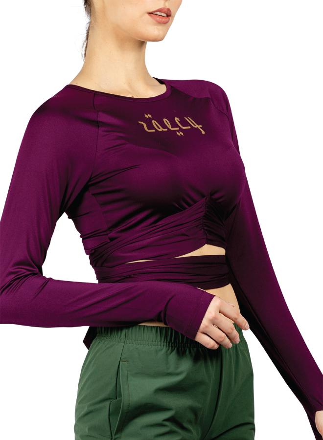 ZAECY Women's Wrap-Around Top - Image 3