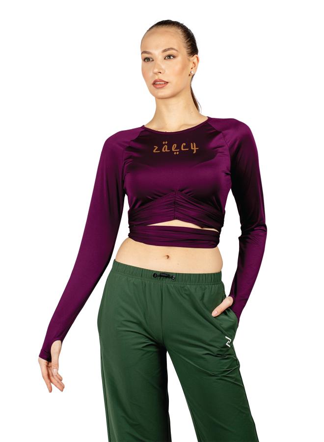ZAECY Women's Wrap-Around Top - Image 1
