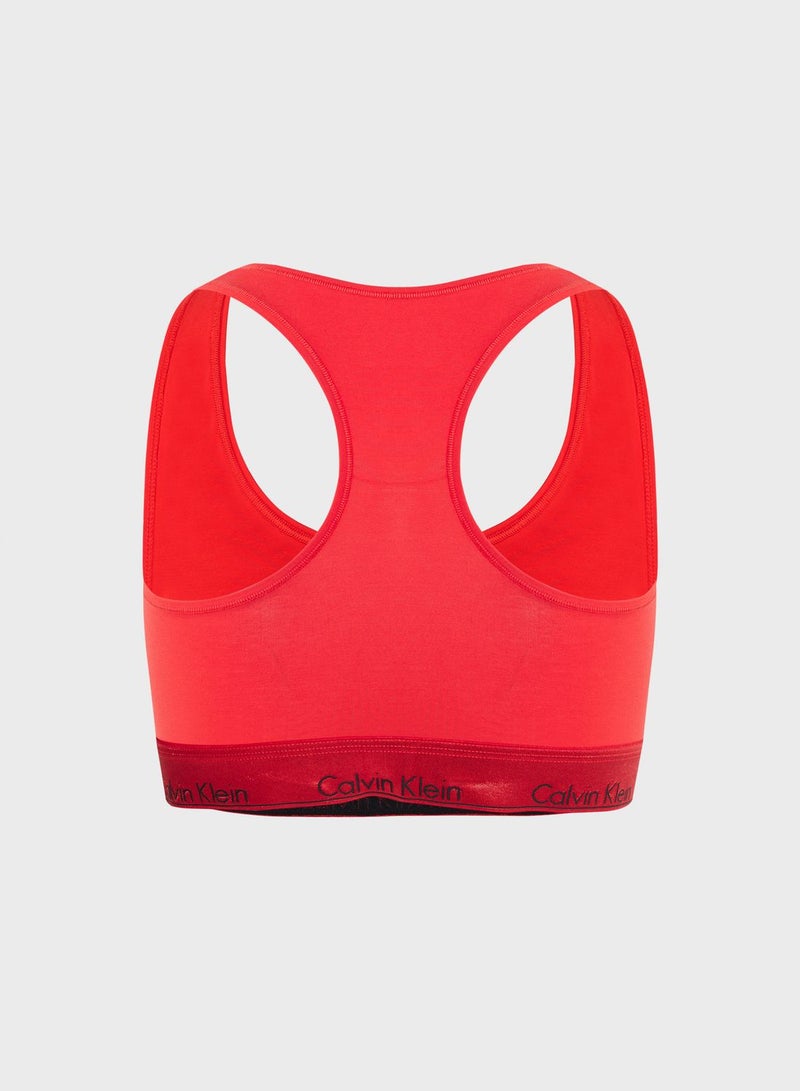 CALVIN KLEIN Logo Band Bra - Image 3