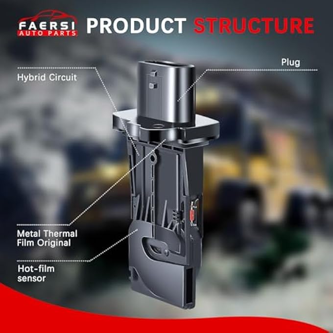 FAERSI Mass Air Flow Sensor Meter Maf 226801Mg0A Maf0102 Compatible With 20132015 Nissan Sentra Altima Pathfinder 20122016 Infiniti M35H Q50 Q70 Qx60 18L 25L 35L 56L I4 V6 V8 - Image 5