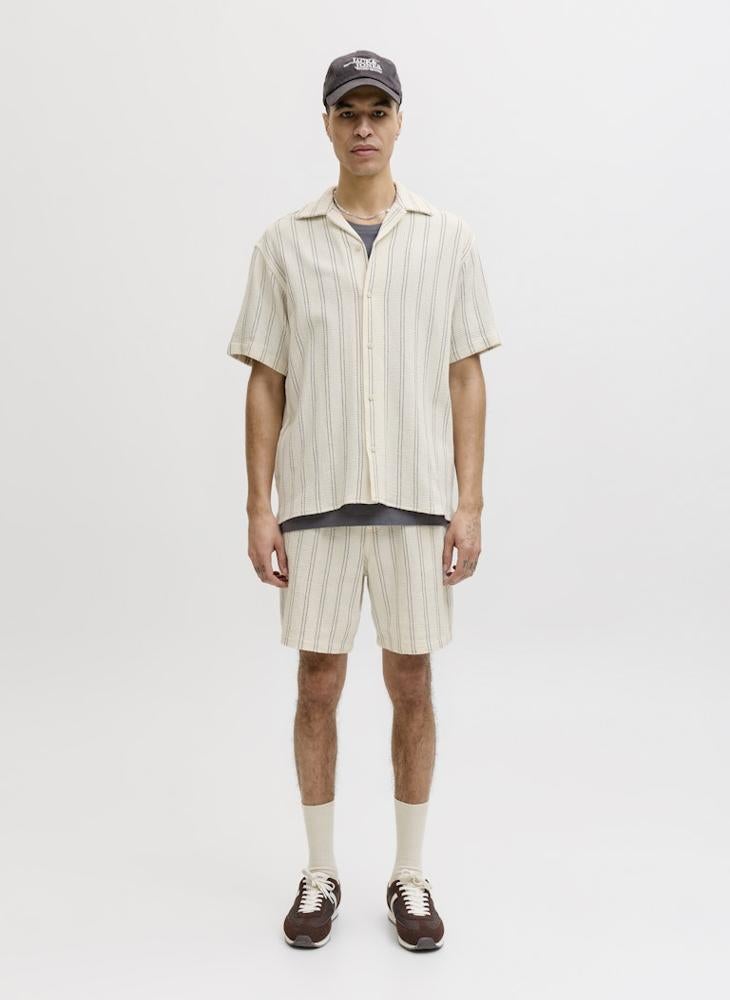 JACK & JONES Striped Short Sleeve Shirt - Image 4