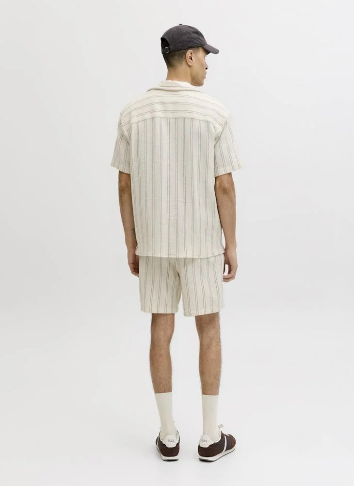 JACK & JONES Striped Short Sleeve Shirt