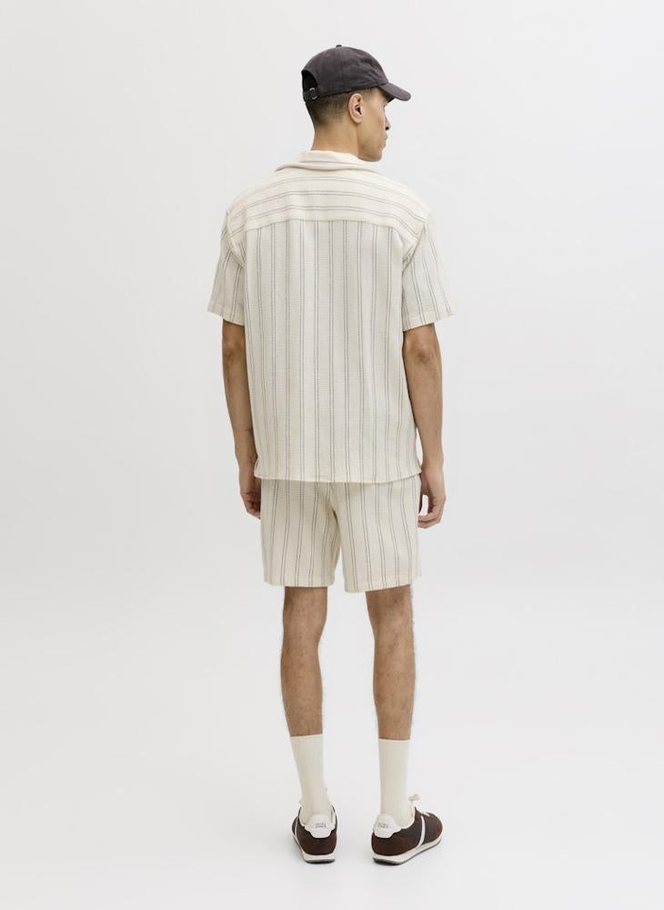 JACK & JONES Striped Short Sleeve Shirt - Image 2