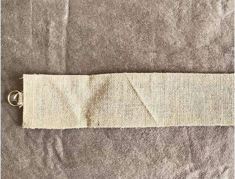 Meka Creations Jute Toran Patta Base Bandhanwar Making for DIY Decoration 762 x 100 cm 3  - Image 2