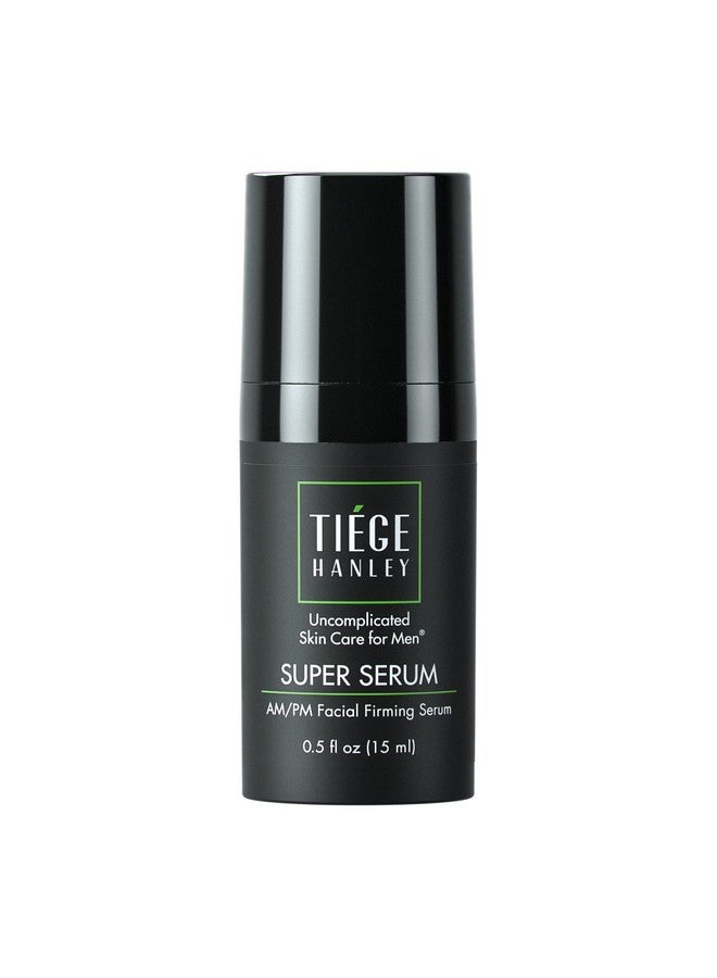 tiege hanley Morning And Night Facial Firming Serum For Men (Super Serum); Sodium Hyaluronate And Retinyl Palmitate For Tighter Smoother Skin ; 0.5 Fluid Ounces - Image 2