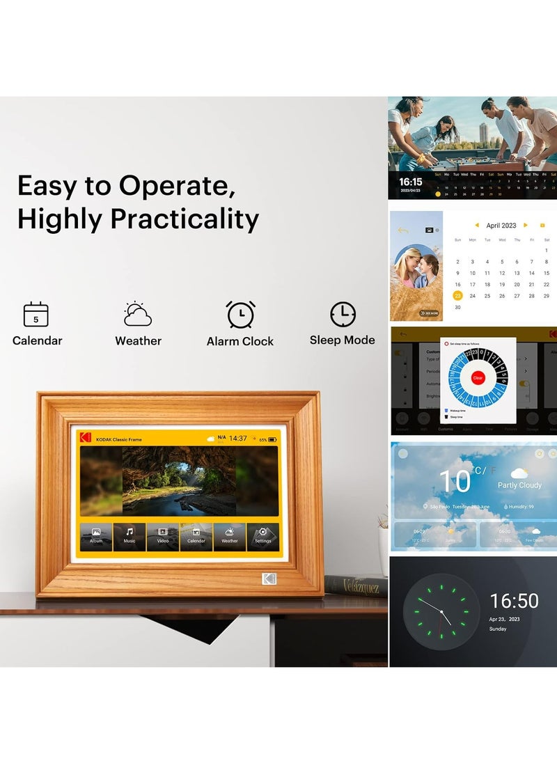 KODAK FHD Digital Photo Frame Touch Screen WI-FI Enabled 10 inch - pzsku/Z38012650386B381A07ABZ/45/_/1719906547/36467a8f-502f-4900-8a02-7dcc96d1b4ce
