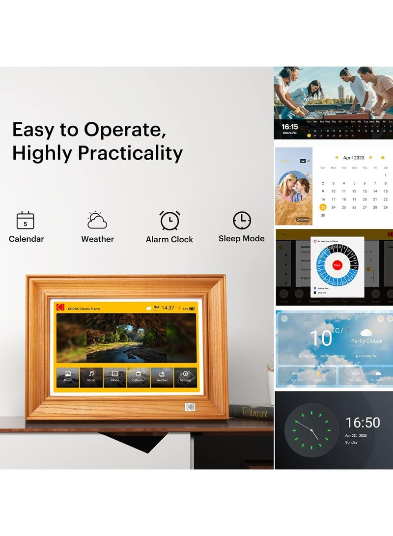 KODAK FHD Digital Photo Frame Touch Screen WI-FI Enabled 10 inch - Image 5