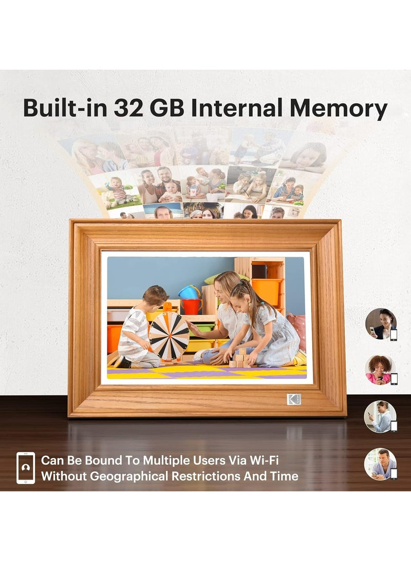 KODAK FHD Digital Photo Frame Touch Screen WI-FI Enabled 10 inch - Image 2