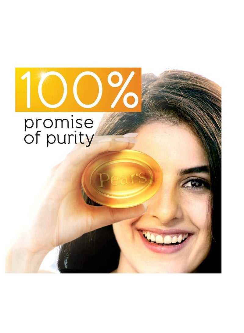 بيرز إجاص صابون نقي ولطيف عبوة من 4 قطع 125 جرام - Image 2