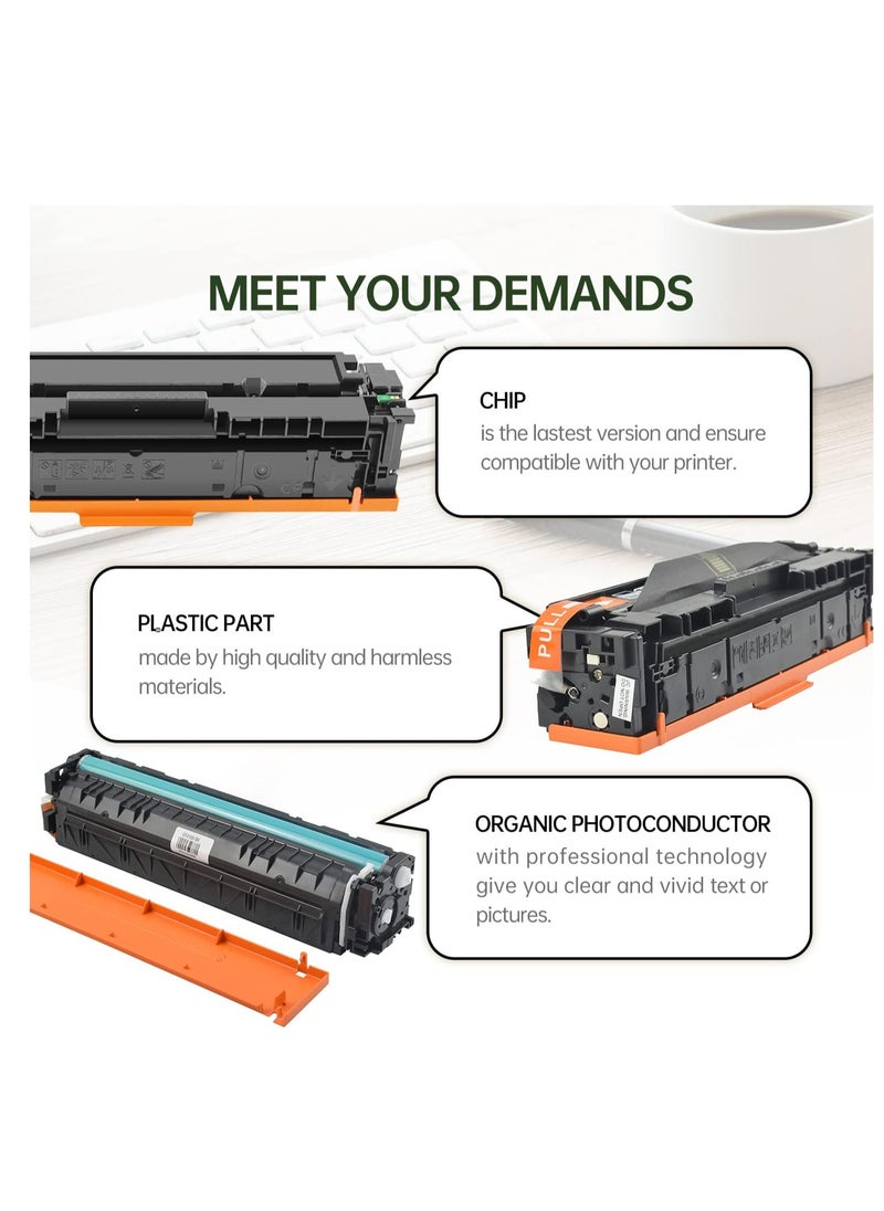 Fast Print 4-Piece 126A/130A Compatible Toner Cartridge Set Black/Cyan/Yellow/Magenta  - Image 2