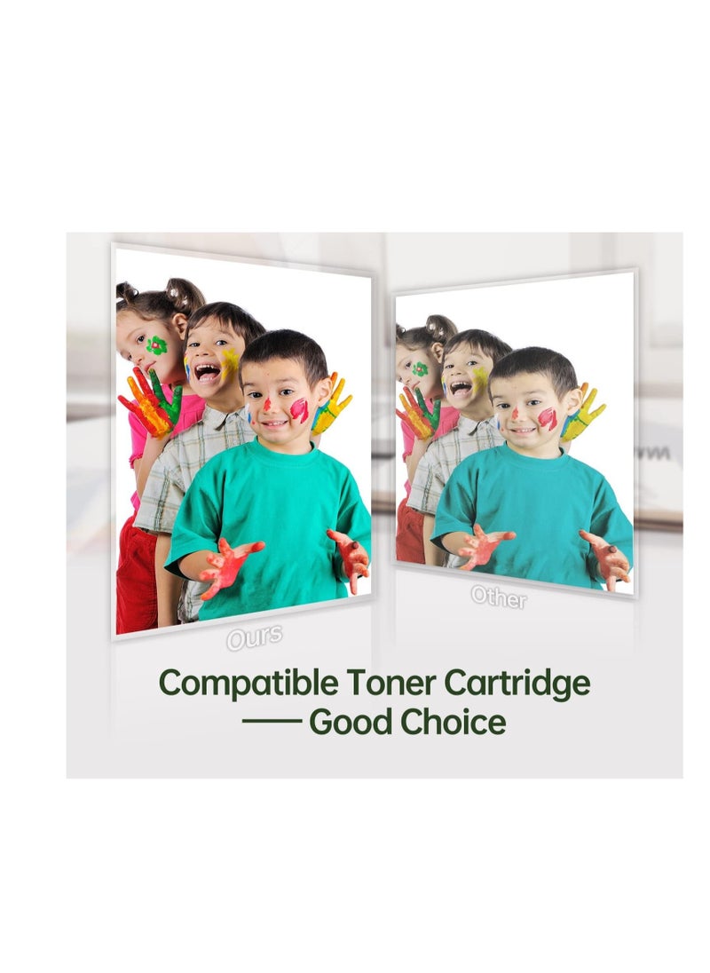 Fast Print 4-Piece 126A/130A Compatible Toner Cartridge Set Black/Cyan/Yellow/Magenta  - Image 3