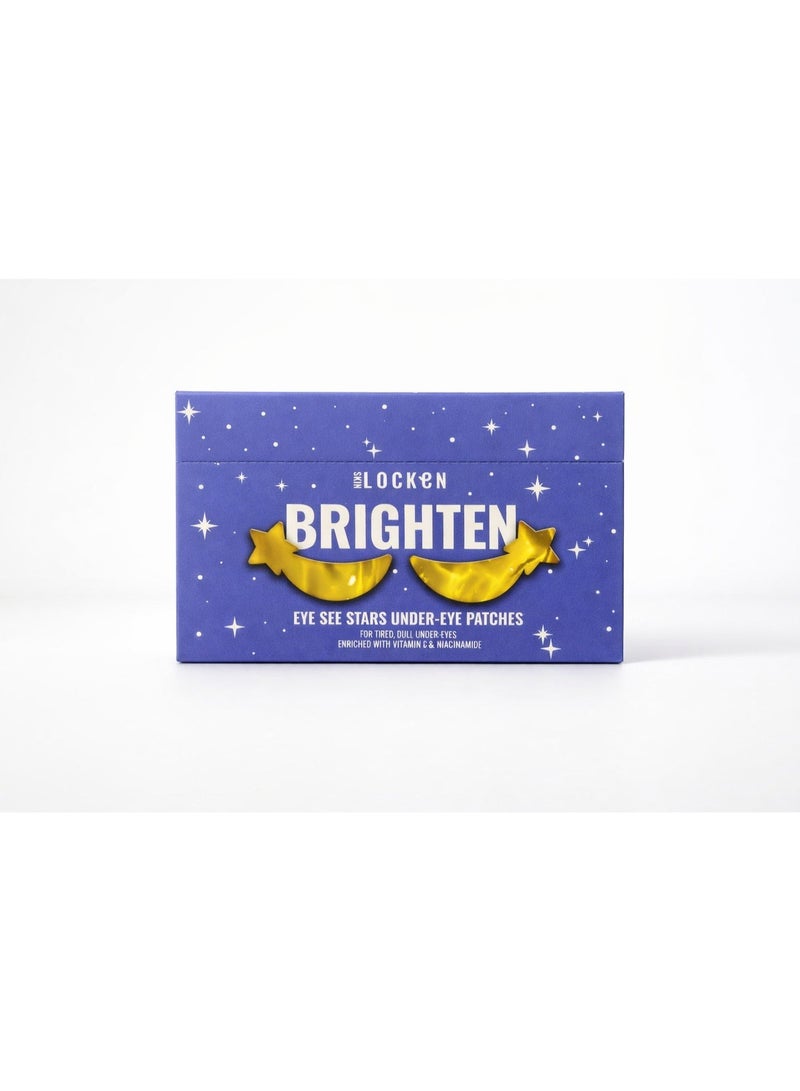 LOCKEN BOX OF 10 BRIGHTEN Under-Eye Patches | Eye see Stars - Image 2