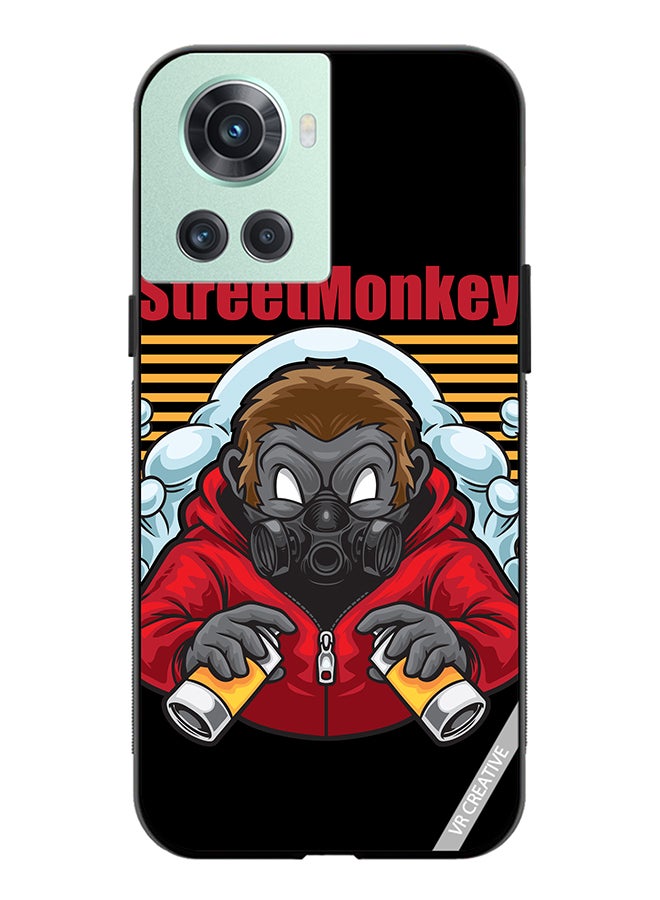 VR CREATIVE Protective Case Cover For OnePlus Ace Street Monkey Design Multicolour - Image 1